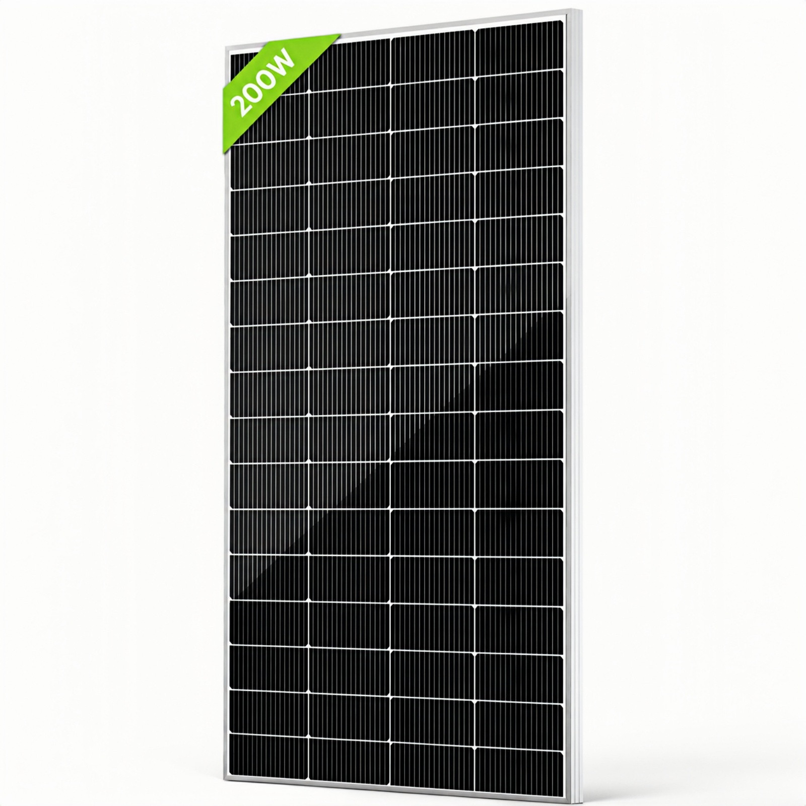 HQST Solar Panel 200 Watt 12 Volt, High-Efficiency Compact and Lightweight