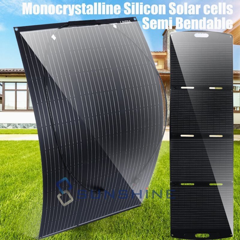 12V 400W 200W Mono Solar Panel P-Type 12BB Power RV Camping Home Boat Off Grid