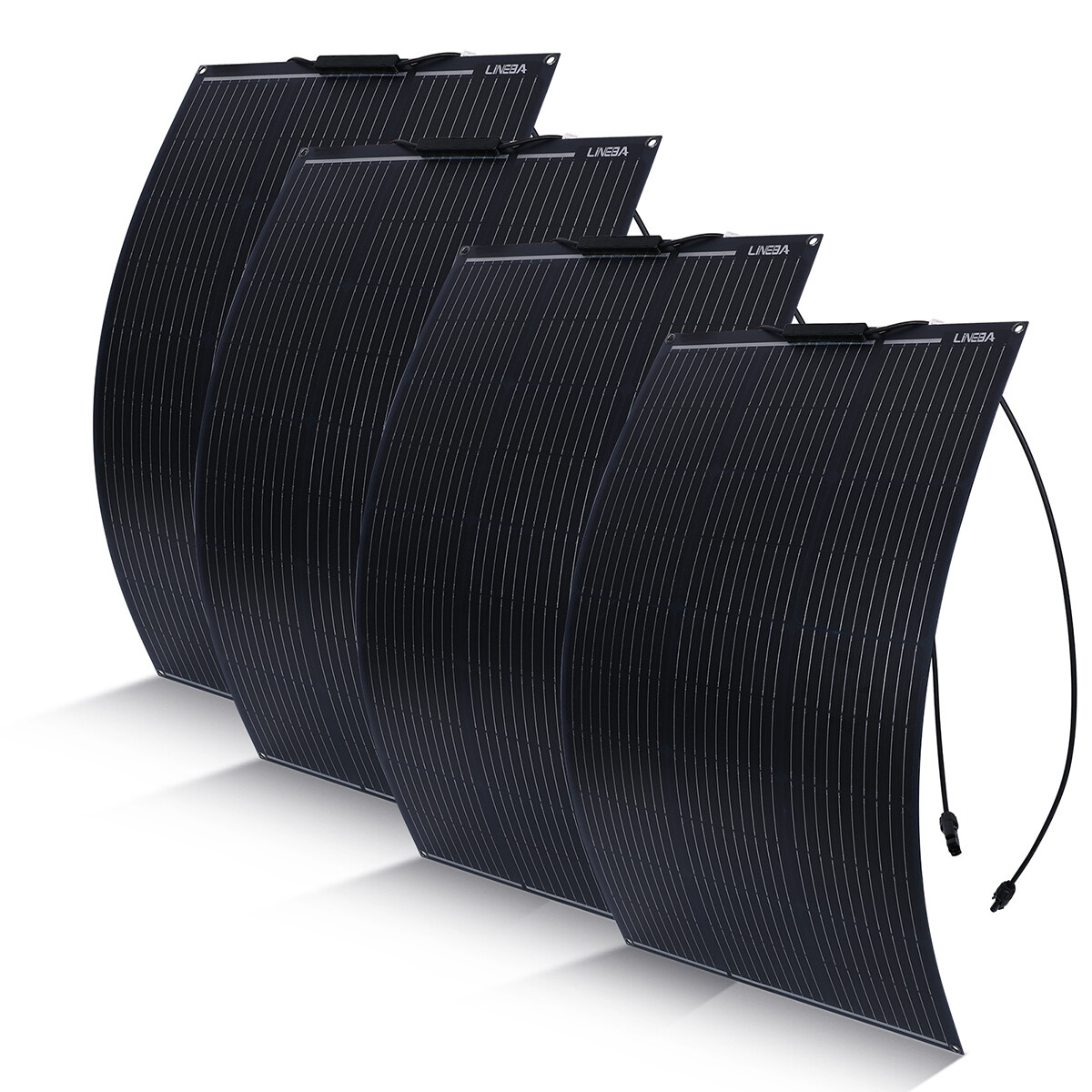 400W 12V Flexible Solar Panel Monocrystalline Cell for Marine RV Trailer Boat US