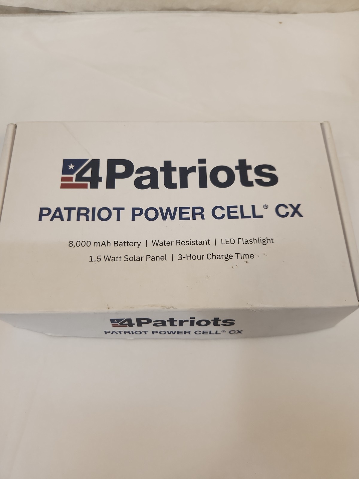 4Patriots Patriot Power Cell CX: Rechargeable External Battery with 3 USB Ports